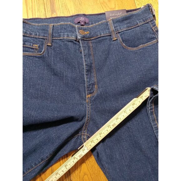 NYDJ Dark Blue Women Jeans - Picture 4 of 7